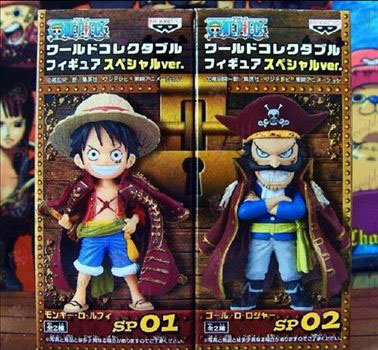 One Piece tillbehör Special Edition + Roger Q Luffy docka