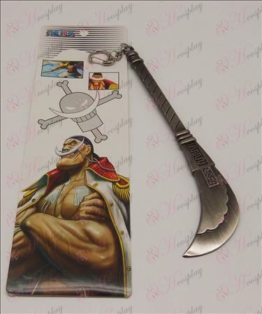 One Piece Accessori barba bianca coltello fibbia (Large 20cm)