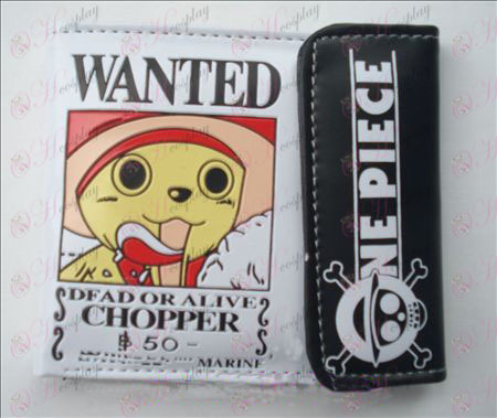 One Piece Accessories Chopper snap wallet (Jane)