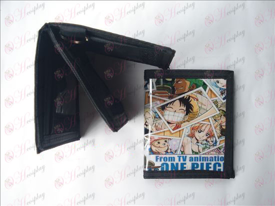 Luffy Q version PVC figure wallet