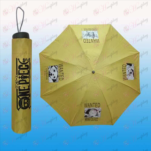 One Piece Kiegészítők elfogatóparancs esernyő