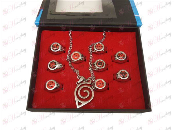 9 Naruto Ring + Necklace