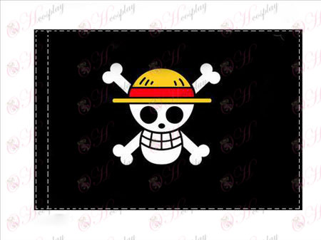 Pequeñas banderas piratas (use asta)