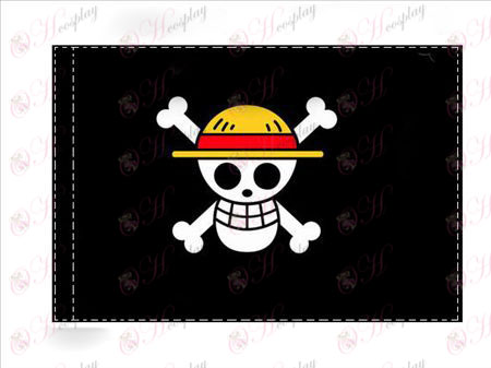 大海賊旗（旗竿を着用）