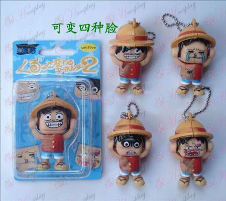 One Piece Accessories Face Luffy (a)