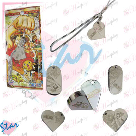 One Piece Accessories Strap heart-shaped transition
