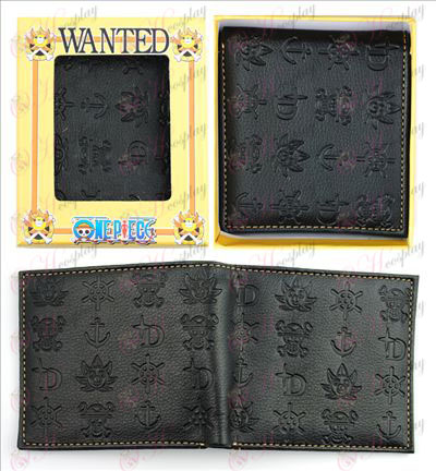 One Piece Accessories embossed wallet