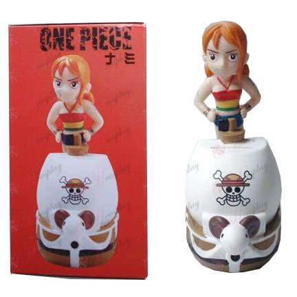 One Piece Tilbehør dukke penger boks A (17cm)