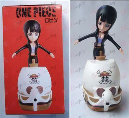 One Piece Acessórios Robin pote de dinheiro boneca (10cm)