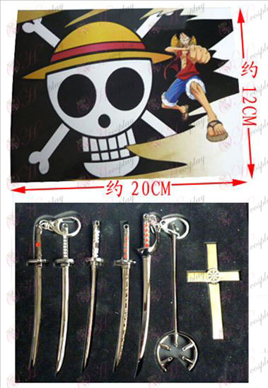 7 des One Piece Set accessoires de couteau de boucle