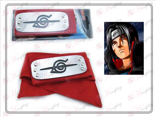Naruto Uchiha Itachi лента за глава (Red)