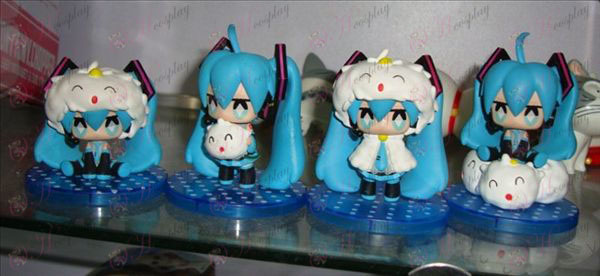 4 modeller Hatsune docka 9cm