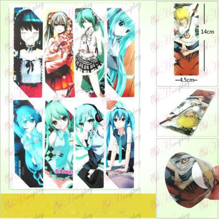 SQ006-Hatsune anime big bookmark (5th edition price)