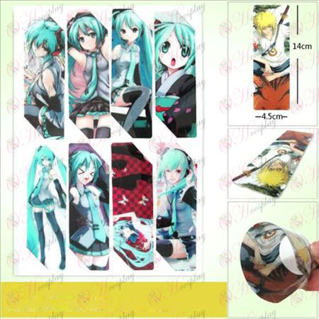 SQ005-Hatsune anime big bookmark (5th edition price)