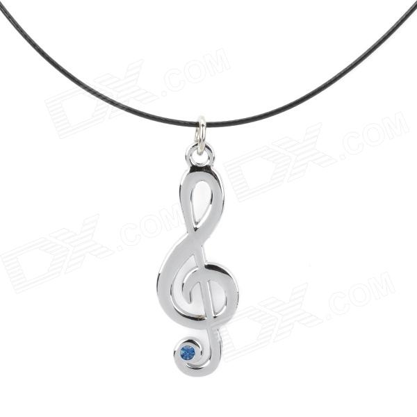 Hatsune note 3 Blue Diamond Necklace