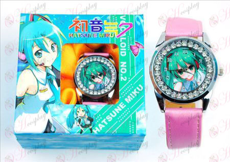 Hatsune diamantové hodinky