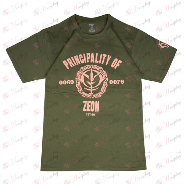 Gundam AccessoriesT Shirt (Exército Verde)