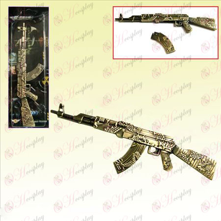 크로스 파이어 액세서리 AK-47 총 전투 용 판 (청동)