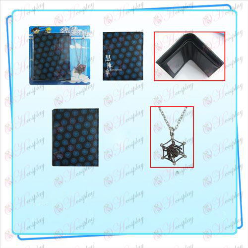 Black Butler Accessories Combo necklace purse