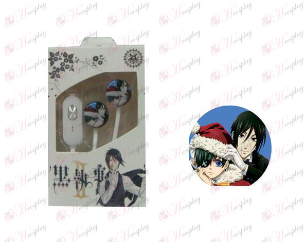 Flat line can voice headset Black Butler Accessories Charles and Sebastian