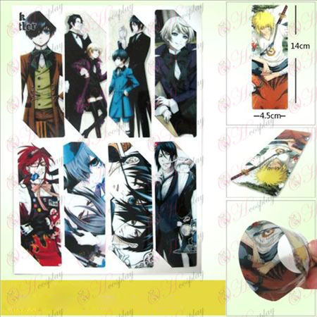 SQ016-Black Butler Kiegészítők anime nagy Bookmarks (5 változata ár)