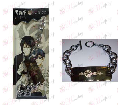 Black Butler Accessories Compact Large 0 word chain bracelet