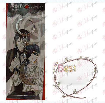Black Butler Accessories Compact moon keychain