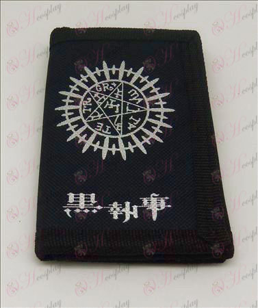 Canvas wallet (Μαύρο Αξεσουάρ Butler)