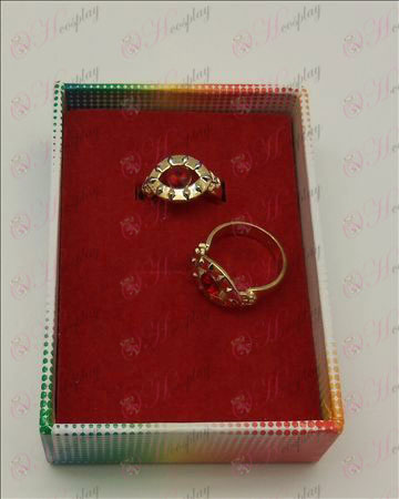 Black Butler Accessories ruby ring (a)