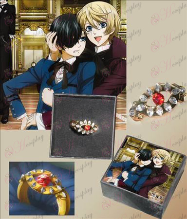 Black Butler Accessories protagonist of the second quarter Ring (card installed)