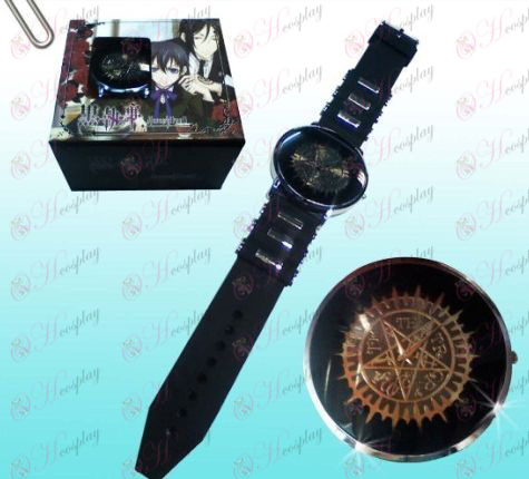 Black Butler Accessoires Zwarte horloges