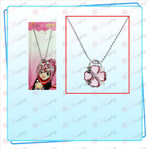 Shugo_Chara! Accessori collana di blocco (blocco argento Pink Diamond)
