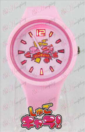 컬러 풀 한 깜박이는 불빛 스포츠 시계 - Shugo Chara! 부속품