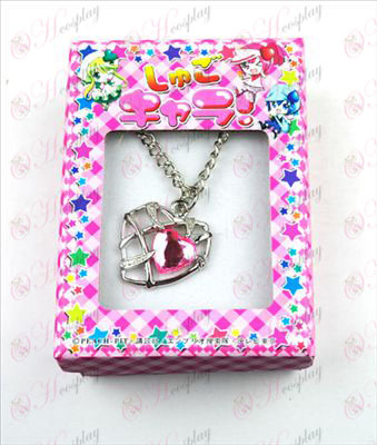 Shugo Chara! Tilbehør Heart Necklace (Pink)
