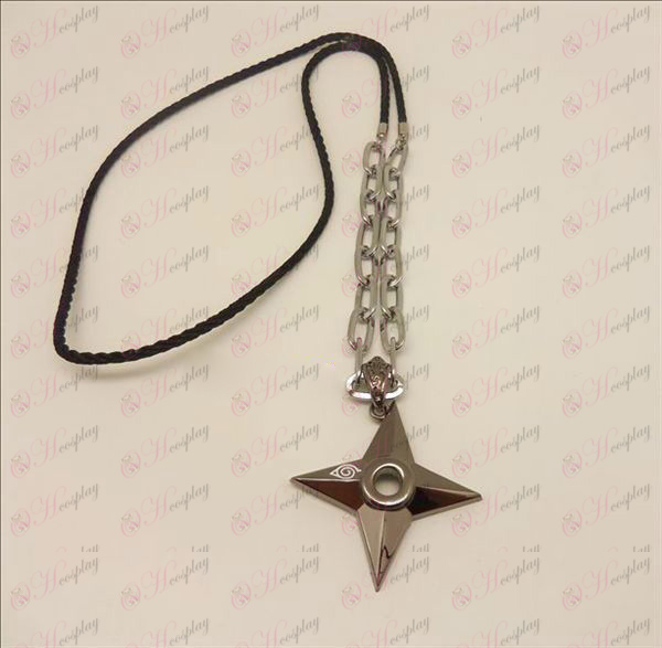 D Naruto darts punk long necklace (gun color)