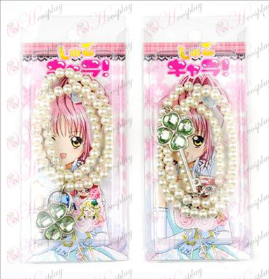 Blister card Shugo Chara! Accessories necklace (green) a