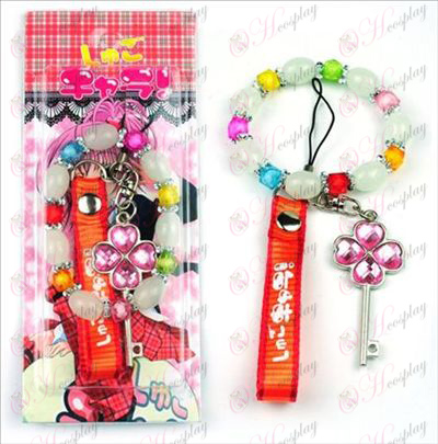 Carte blister Shugo Chara! Accessoires machine Strap + Bracelet (key)