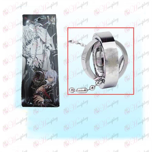 Vampire knight Accessories logo double ring necklace (card)