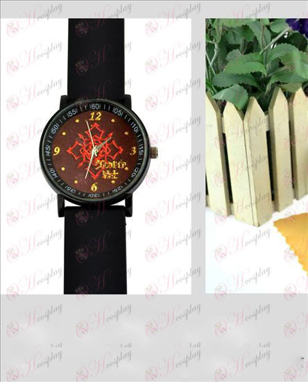 Vampire color embossed sports watch