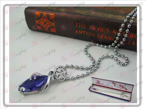 Final Fantasy Accessories Collector\'s Edition hardcover Necklace (Purple)
