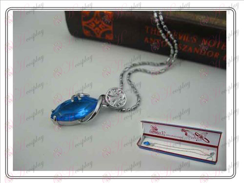 Final Fantasy Accessories Collector's Edition hardcover necklace (blue)