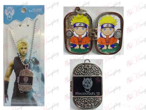 Final Fantasy Accessories Photo Frame Series o word necklace