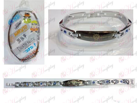 Final Fantasy Accessories stainless steel diamond bracelet