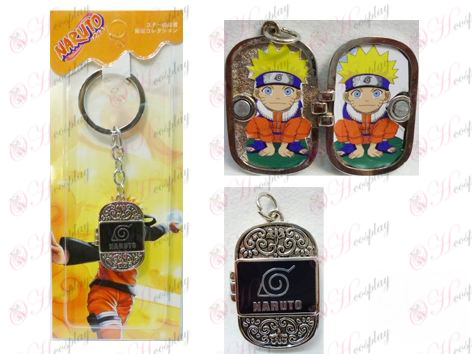 Naruto Konoha valokuvakehys avaimenperä