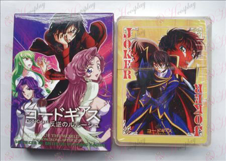 Hardcover edition of Poker (Code Geass Accessories)