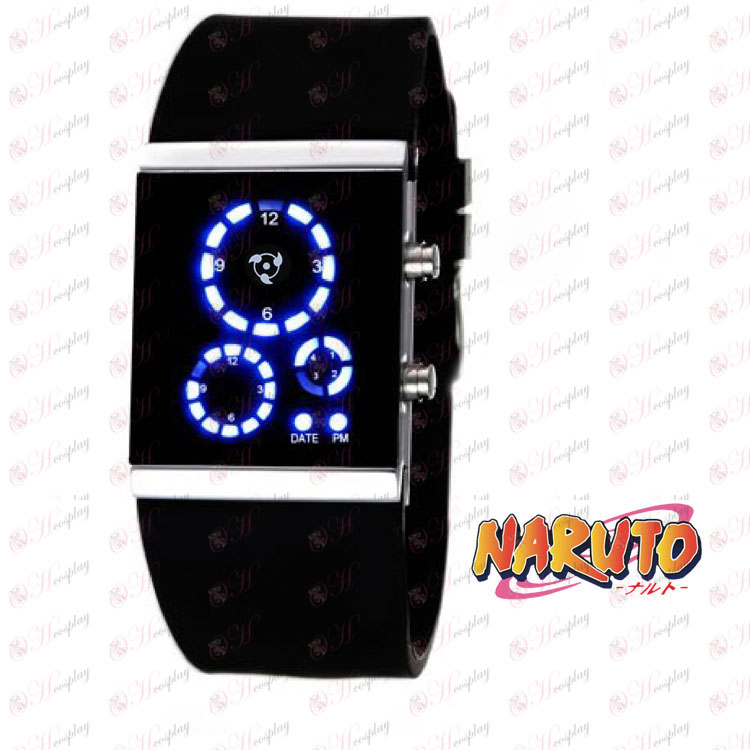 Naruto konoha logo LED watch korean version of the black