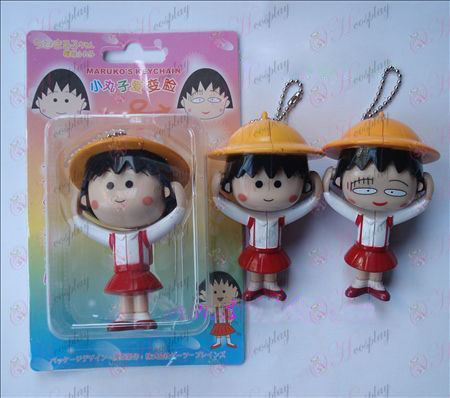 Grandes Chibi Maruko Chan Accesorios cara adornos de muñecas (a)