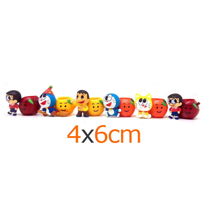 6 κούκλα κουδούνισμα Φρούτα