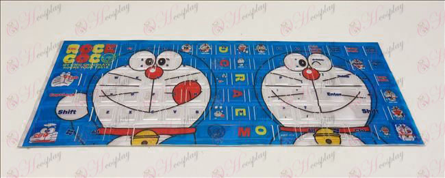 PVC Doraemon toetsenbord stickers