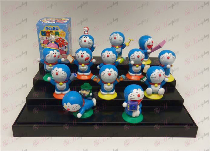 13 modeller mystiska rekvisita Doraemon docka